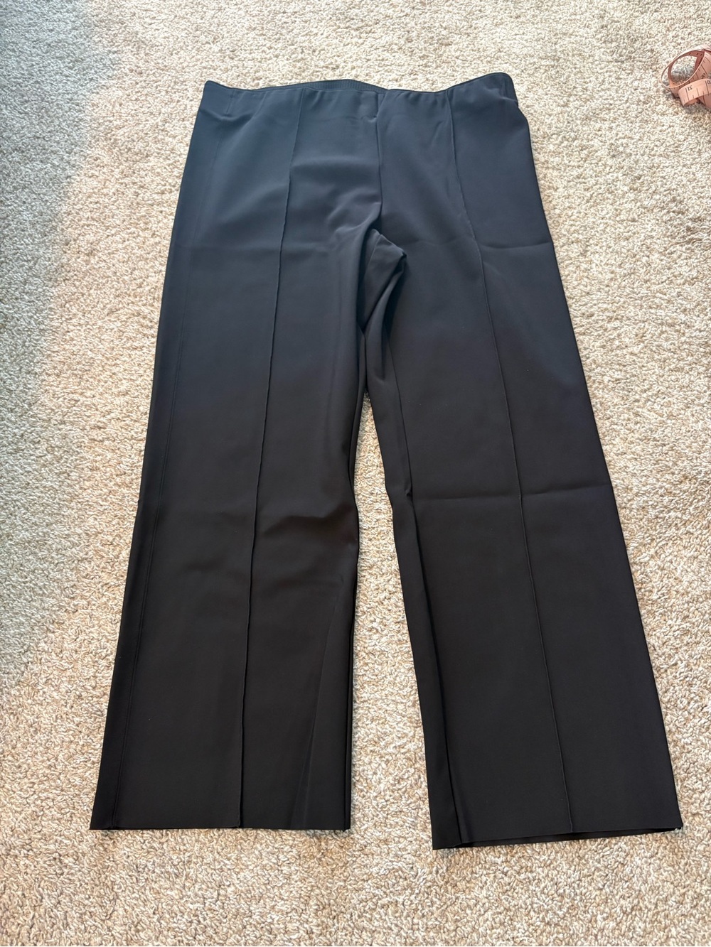 Athleta Black Wide-Leg Dress Pants